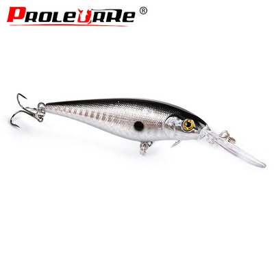 1 τεμ Minnow Fishing Lures 110mm 10,5g Floating Diving Wobbler Swimbait Artificial Hard Bait Crankbaits Bass Pike Είδη ψαρέματος
