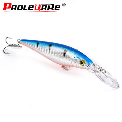 1 τεμ Minnow Fishing Lures 110mm 10,5g Floating Diving Wobbler Swimbait Artificial Hard Bait Crankbaits Bass Pike Είδη ψαρέματος