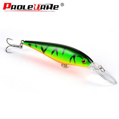 1 τεμ Minnow Fishing Lures 110mm 10,5g Floating Diving Wobbler Swimbait Artificial Hard Bait Crankbaits Bass Pike Είδη ψαρέματος