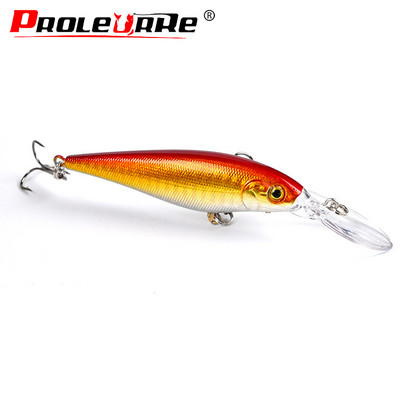 1 τεμ Minnow Fishing Lures 110mm 10,5g Floating Diving Wobbler Swimbait Artificial Hard Bait Crankbaits Bass Pike Είδη ψαρέματος