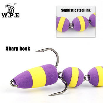 WPE Fishing Lure Μέγεθος L Πολύχρωμο Soft Fishing Lure Artificial Lure Bass Fishing Tackle Wobblers Swim Bait Pesca New MANDULA