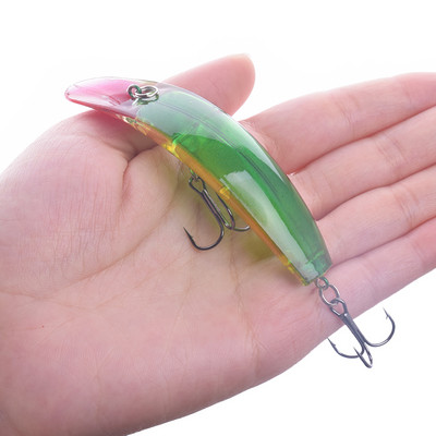 1 τεμ. Πλωτή βδέλλα Minnow Fishing lure 90mm 8g Wobblers Crankbait Artificial Hard Bait Bass Lure Πλαστικό εργαλείο ψαρέματος