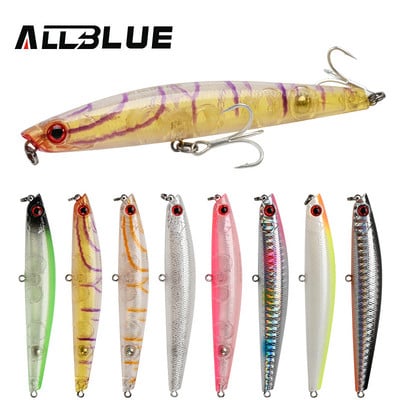 BLUX SURFER 95 Topwater Poppper Pliiats 95MM Surface Walker Fishing Lure Walk The Dog Kunstlik merevees Bass Hard Bait Tackle