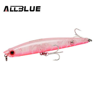 BLUX SURFER 95 Topwater Popper Ceruza 95mm Surface Walker Fishing Lure Walk The Dog mesterséges sósvízi basszus kemény csali kellék