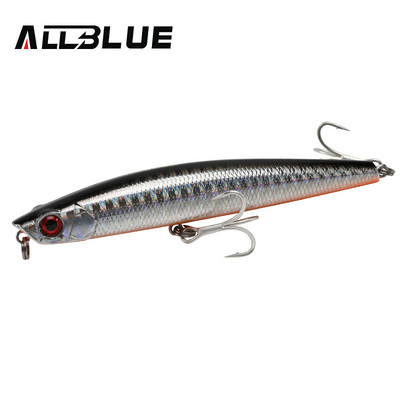 BLUX SURFER 95 Topwater Popper Ceruza 95mm Surface Walker Fishing Lure Walk The Dog mesterséges sósvízi basszus kemény csali kellék