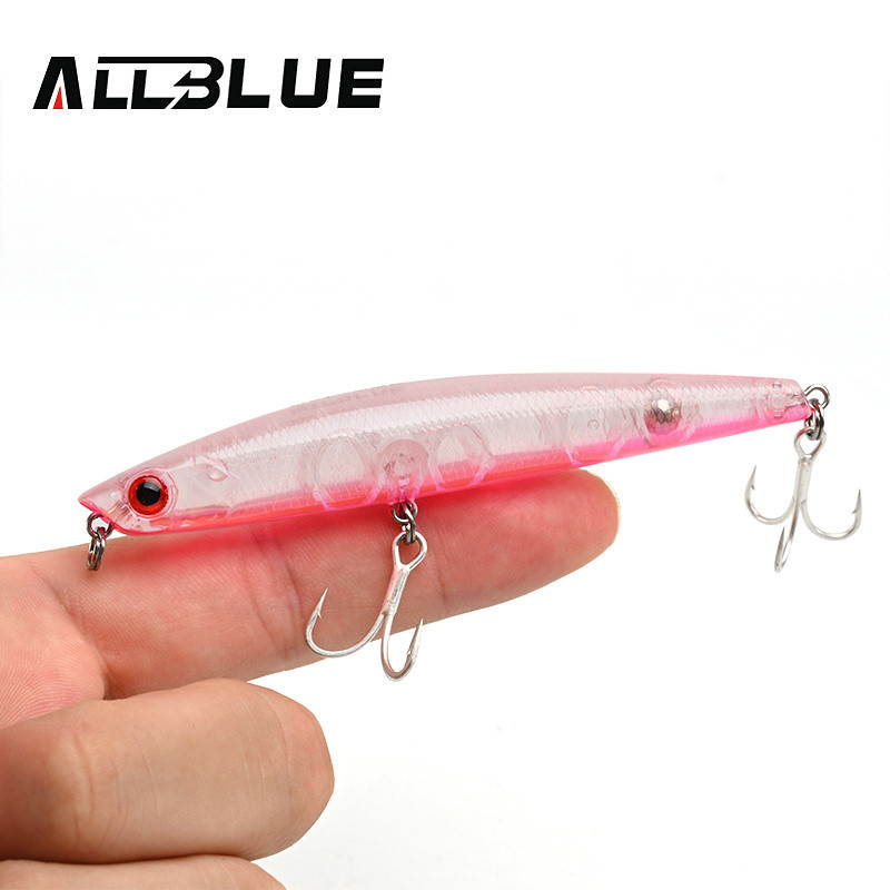 BLUX SURFER 95 Topwater Popper Ceruza 95mm Surface Walker Fishing Lure Walk The Dog mesterséges sósvízi basszus kemény csali kellék