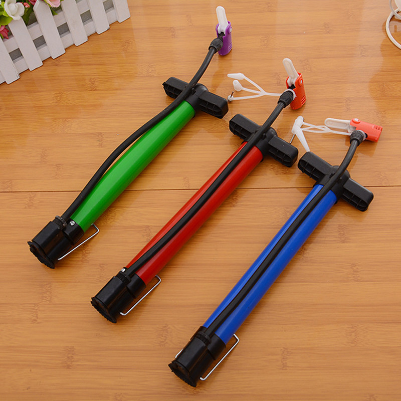 1 db Kerékpáros szivattyú felfújó kerékpáros kézi mini nagynyomású kerékpárszivattyúk léggömbpumpa futball kosárlabda kerékpár tartozékokhoz