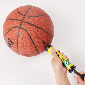 Преносима футболна футболна въздушна помпа Плувен пръстен Плажна топка Надуваема баскетболна помпа Игла за надуване