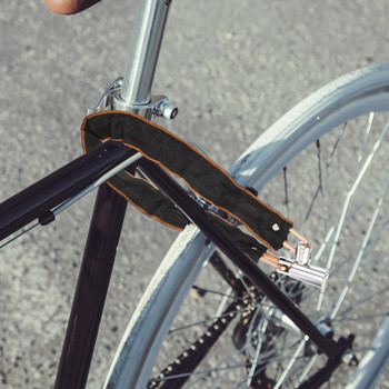 Κλειδαριά Ασφάλεια Φορητό Ποδήλατο Ασφάλεια Εξωτερικών Κλειδαριών Προμήθειες Προστασίας Υφασμάτινη αλυσίδα