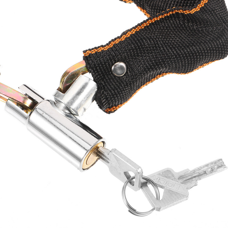 Zár biztonság Hordozható kerékpáros biztonság Kültéri zárak védelmi kellékei Szövetlánc