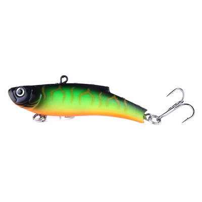 HENGJIA 1PC Soft Wobbler Lead Jig head Leurre Souple 7cm/17g Head VIB Fishing Lures Shape Hard Bait Pesca Fishing Tackle