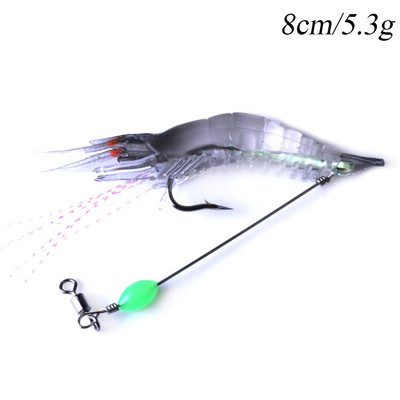 HENGJIA 1PC Soft Wobbler Lead Jig head Leurre Souple 7cm/17g Head VIB Fishing Lures Shape Hard Bait Pesca Fishing Tackle