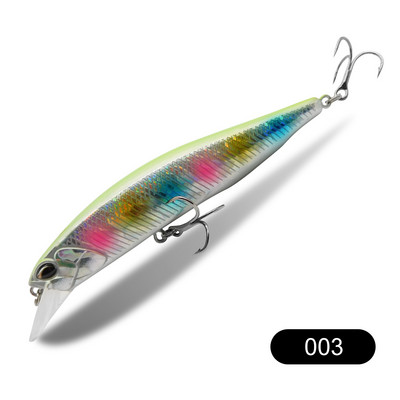 ESFISHING Hot μοντέλο Fishing Bait 4" 16g Βάθος 0,8-1,5m Sparrow Suspend Minnow Colors for Choose Hard Lure Tackle Sharp Hooks