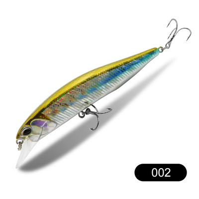 ESFISHING Hot μοντέλο Fishing Bait 4" 16g Βάθος 0,8-1,5m Sparrow Suspend Minnow Colors for Choose Hard Lure Tackle Sharp Hooks