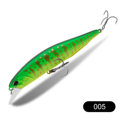 ESFISHING Hot μοντέλο Fishing Bait 4" 16g Βάθος 0,8-1,5m Sparrow Suspend Minnow Colors for Choose Hard Lure Tackle Sharp Hooks