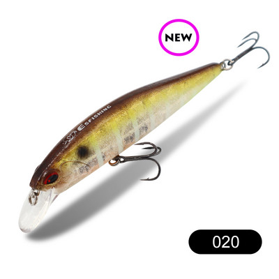 ESFISHING Hot μοντέλο Fishing Bait 4" 16g Βάθος 0,8-1,5m Sparrow Suspend Minnow Colors for Choose Hard Lure Tackle Sharp Hooks