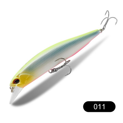 ESFISHING Hot μοντέλο Fishing Bait 4" 16g Βάθος 0,8-1,5m Sparrow Suspend Minnow Colors for Choose Hard Lure Tackle Sharp Hooks
