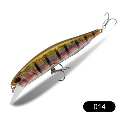 ESFISHING Hot μοντέλο Fishing Bait 4" 16g Βάθος 0,8-1,5m Sparrow Suspend Minnow Colors for Choose Hard Lure Tackle Sharp Hooks