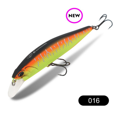 ESFISHING Hot μοντέλο Fishing Bait 4" 16g Βάθος 0,8-1,5m Sparrow Suspend Minnow Colors for Choose Hard Lure Tackle Sharp Hooks