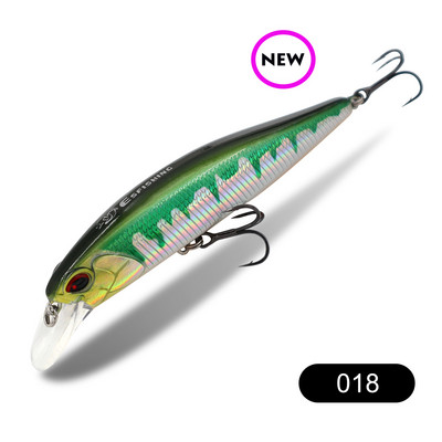 ESFISHING Hot μοντέλο Fishing Bait 4" 16g Βάθος 0,8-1,5m Sparrow Suspend Minnow Colors for Choose Hard Lure Tackle Sharp Hooks
