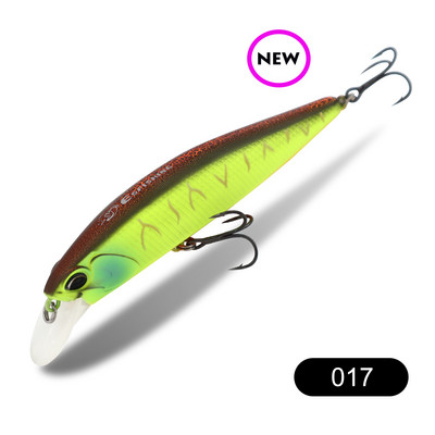 ESFISHING Hot μοντέλο Fishing Bait 4" 16g Βάθος 0,8-1,5m Sparrow Suspend Minnow Colors for Choose Hard Lure Tackle Sharp Hooks