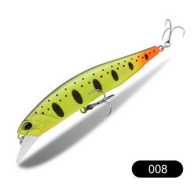 ESFISHING Hot μοντέλο Fishing Bait 4" 16g Βάθος 0,8-1,5m Sparrow Suspend Minnow Colors for Choose Hard Lure Tackle Sharp Hooks