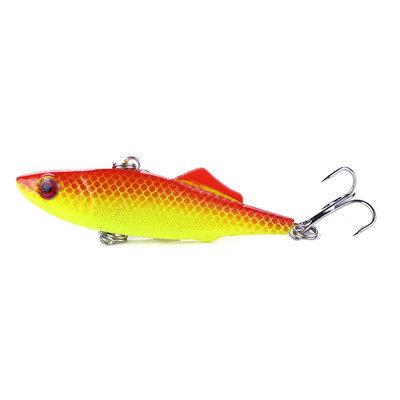 1τμχ Fishing Lure Winter VIB Spoon Bait 70mm 16,5g Hard Crankbait Wobbler Isca Artificial Peche Salmo for Fishing