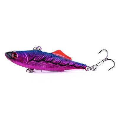 1τμχ Fishing Lure Winter VIB Spoon Bait 70mm 16,5g Hard Crankbait Wobbler Isca Artificial Peche Salmo for Fishing