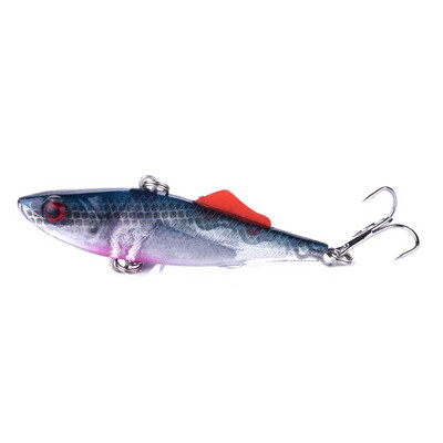 1τμχ Fishing Lure Winter VIB Spoon Bait 70mm 16,5g Hard Crankbait Wobbler Isca Artificial Peche Salmo for Fishing