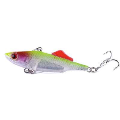 1τμχ Fishing Lure Winter VIB Spoon Bait 70mm 16,5g Hard Crankbait Wobbler Isca Artificial Peche Salmo for Fishing