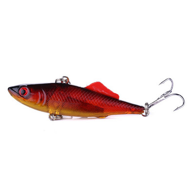 1τμχ Fishing Lure Winter VIB Spoon Bait 70mm 16,5g Hard Crankbait Wobbler Isca Artificial Peche Salmo for Fishing