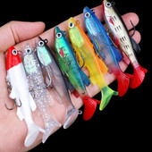 1 τεμ 8,5 εκ. 12,5 γραμμάρια Wobbler Lead Soft Lure Jig Τεχνητή σιλικόνη δόλωμα Πρίμα Άγκιστρα Swimbait Winter Bass Pesca Είδη ψαρέματος