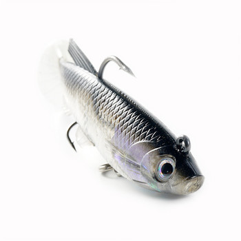 1 τεμ 8,5 εκ. 12,5 γραμμάρια Wobbler Lead Soft Lure Jig Τεχνητή σιλικόνη δόλωμα Πρίμα Άγκιστρα Swimbait Winter Bass Pesca Είδη ψαρέματος