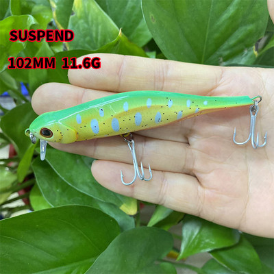 1 τμχ Sinking Minnow 140mm 25,5g Wobbler Lure Long Casting Fishing Lure Τεχνητό δόλωμα για πέστροφα Pike Bass Lure Pesca 9119