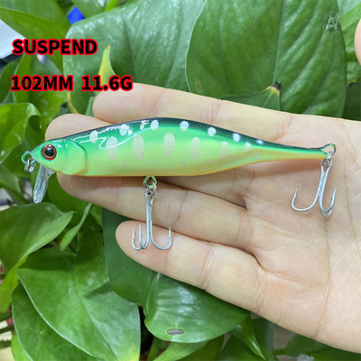 1 τμχ Sinking Minnow 140mm 25,5g Wobbler Lure Long Casting Fishing Lure Τεχνητό δόλωμα για πέστροφα Pike Bass Lure Pesca 9119