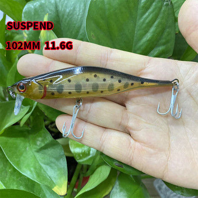 1 τμχ Sinking Minnow 140mm 25,5g Wobbler Lure Long Casting Fishing Lure Τεχνητό δόλωμα για πέστροφα Pike Bass Lure Pesca 9119