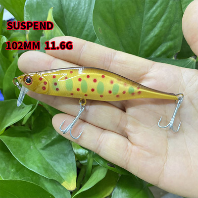 1 τμχ Sinking Minnow 140mm 25,5g Wobbler Lure Long Casting Fishing Lure Τεχνητό δόλωμα για πέστροφα Pike Bass Lure Pesca 9119