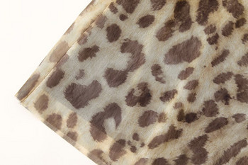 TRAF Leopard Print Φούστες από Τούλι για Γυναικεία Ψηλόμεση Μακρή Φούστα Γυναικεία Καλοκαιρινή Παραλία Γυναικείες Φούστες Streetwear ίσια midi φούστα