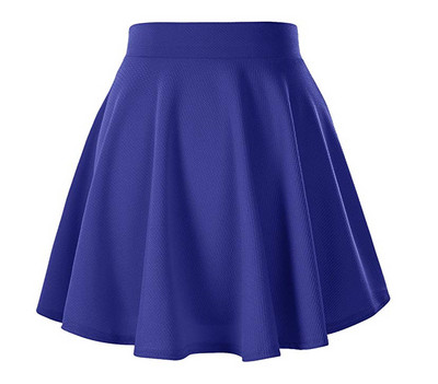 Νέες γυναικείες βασικές φούστες Summer Flared Casual Mini Skater Shorts School Fashion Πλισέ Fluffy Plus μέγεθος 5XL Κόκκινη κοντή φούστα