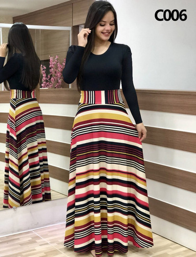 Elegáns női hosszú ruha virágos retro nyomott patchwork hosszú ujjú bankett maxi köntös S-5XL