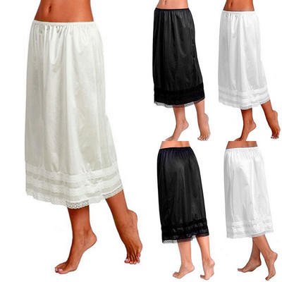 Ženska čipkasta podsuknja Podsuknja Ispod haljine Duga suknja Zaštitna suknja Oversize
