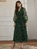 Kevadine Maroko kleit moslemi pitsiga trükitud abayad naistele Elegantsed peokleidid Dubai Türgi Kaftan Robe Femme Vestidos