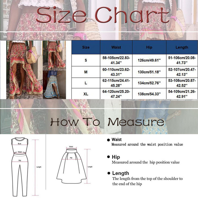 Női szoknya nyári új egyéniség pamut virágmintás szabálytalan vonalú ruhák csíkos szélű rövid szoknyák nőknek Divatos