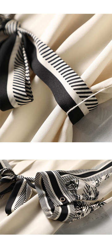 Limiguyue Vintage Print Chiffon Midi ruha Női A-vonal Elegáns Temperamentum Szatén Nyári Ruhák Puha Party Vestidos U741