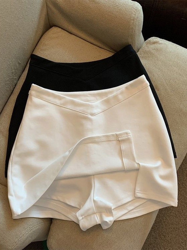 Mini szoknyák Női Egyszerű tavaszi Karcsú Szexi Népszerű Hotsweet Magas derekú Szabadidő Elegáns utcai ruházat Felnőtt Temperamentum Minden meccs