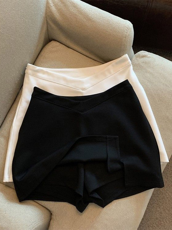 Mini szoknyák Női Egyszerű tavaszi Karcsú Szexi Népszerű Hotsweet Magas derekú Szabadidő Elegáns utcai ruházat Felnőtt Temperamentum Minden meccs