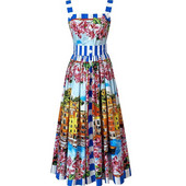 Nyári ünnep gombok Spagetti pántos ruha, kifutó, női, egysoros virágmintás tengerparti vakáció Midi Vestidos Camisole