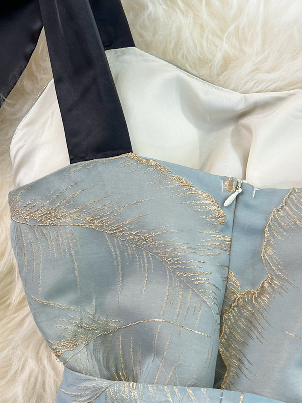 FTLZZ nyári női szexi spagettipántos virágmintás ruha Alkalmi női strandruha A vonalú midi ruha