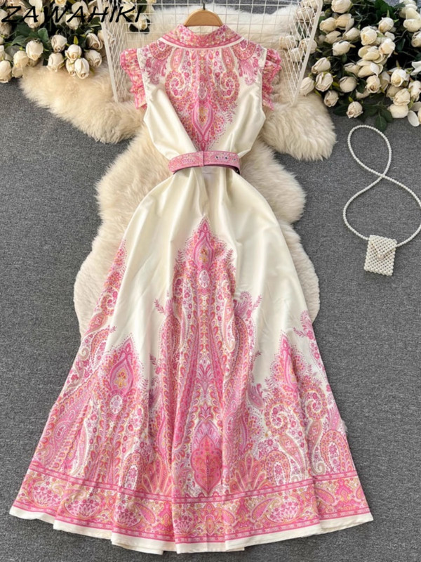 Nyári kötszeres ruha Női Lehúzott gallérral Ujjatlan, hosszú női ruhák Vestidos Office Lady Ropa Mujer