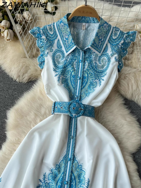 Nyári kötszeres ruha Női Lehúzott gallérral Ujjatlan, hosszú női ruhák Vestidos Office Lady Ropa Mujer